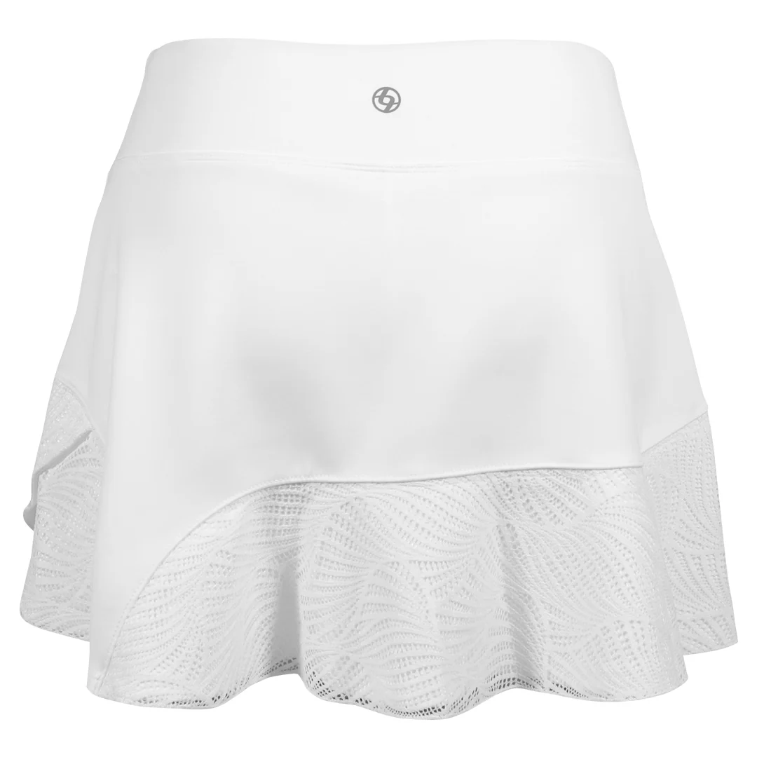 Lija Women's Match Point Revenge 13" Skort - White - Image 2