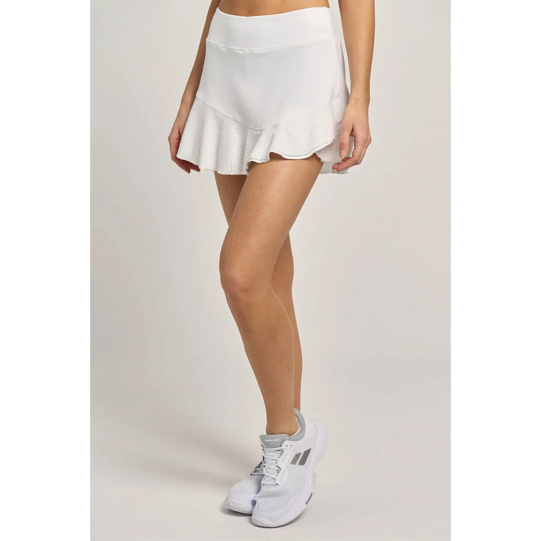 Lija Women's Match Point Revenge 13" Skort - White - Image 4