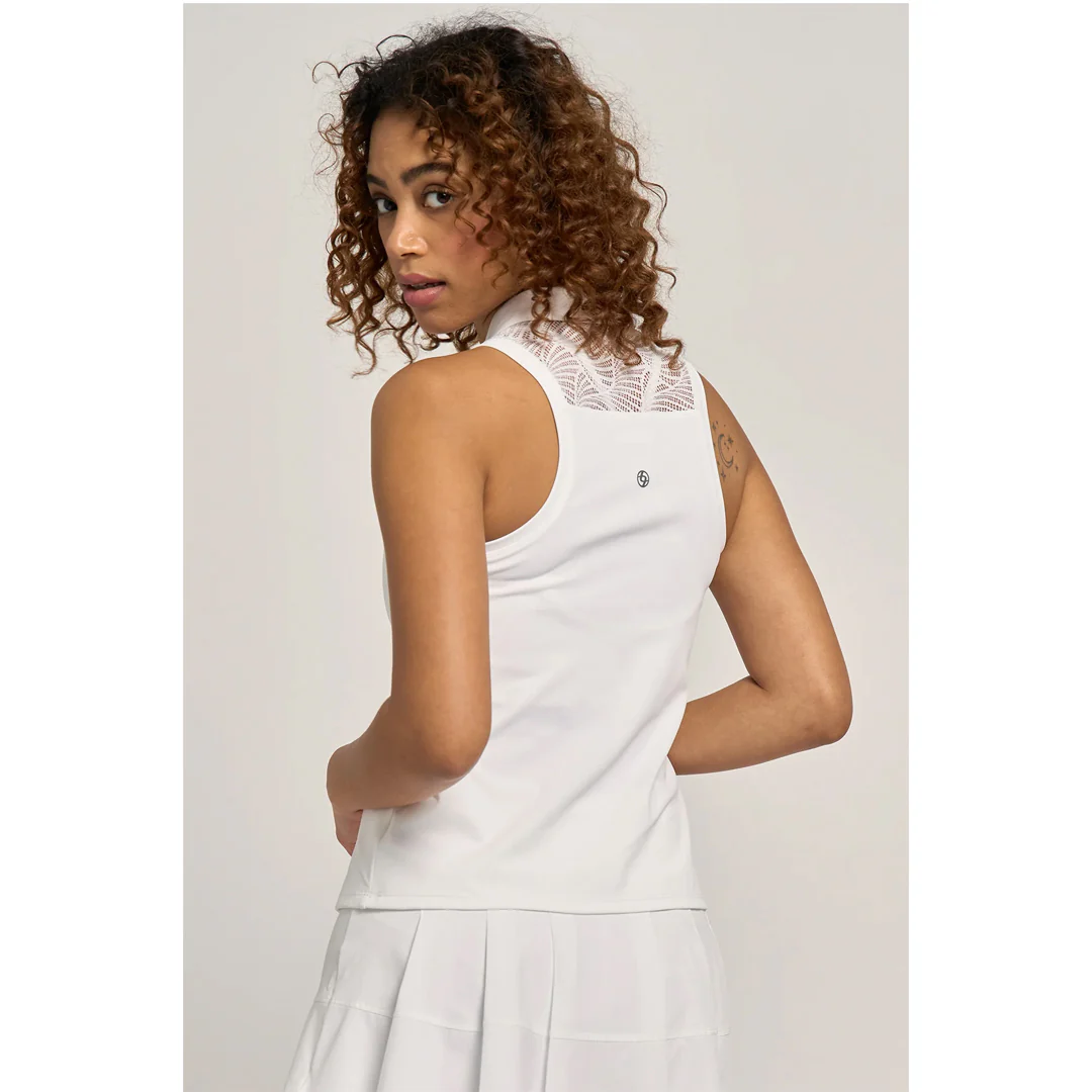 Lija Women's Match Point Slice Polo - White - Image 4