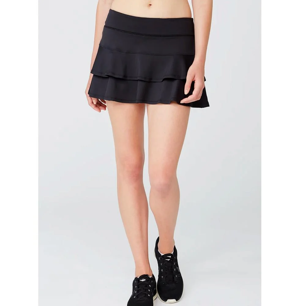 Lija Women's Match Skort - Black - Image 3
