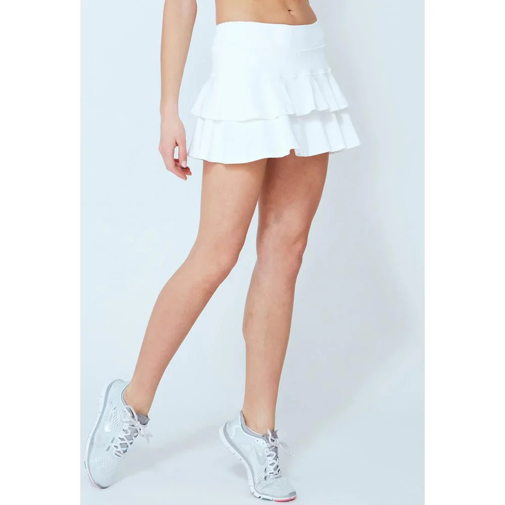 Lija Women's Match Skort - White - Image 3