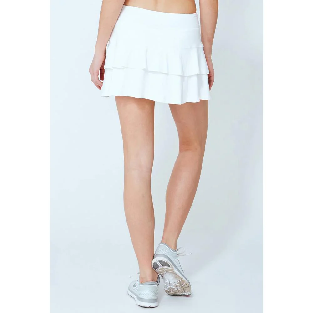 Lija Women's Match Skort - White - Image 4