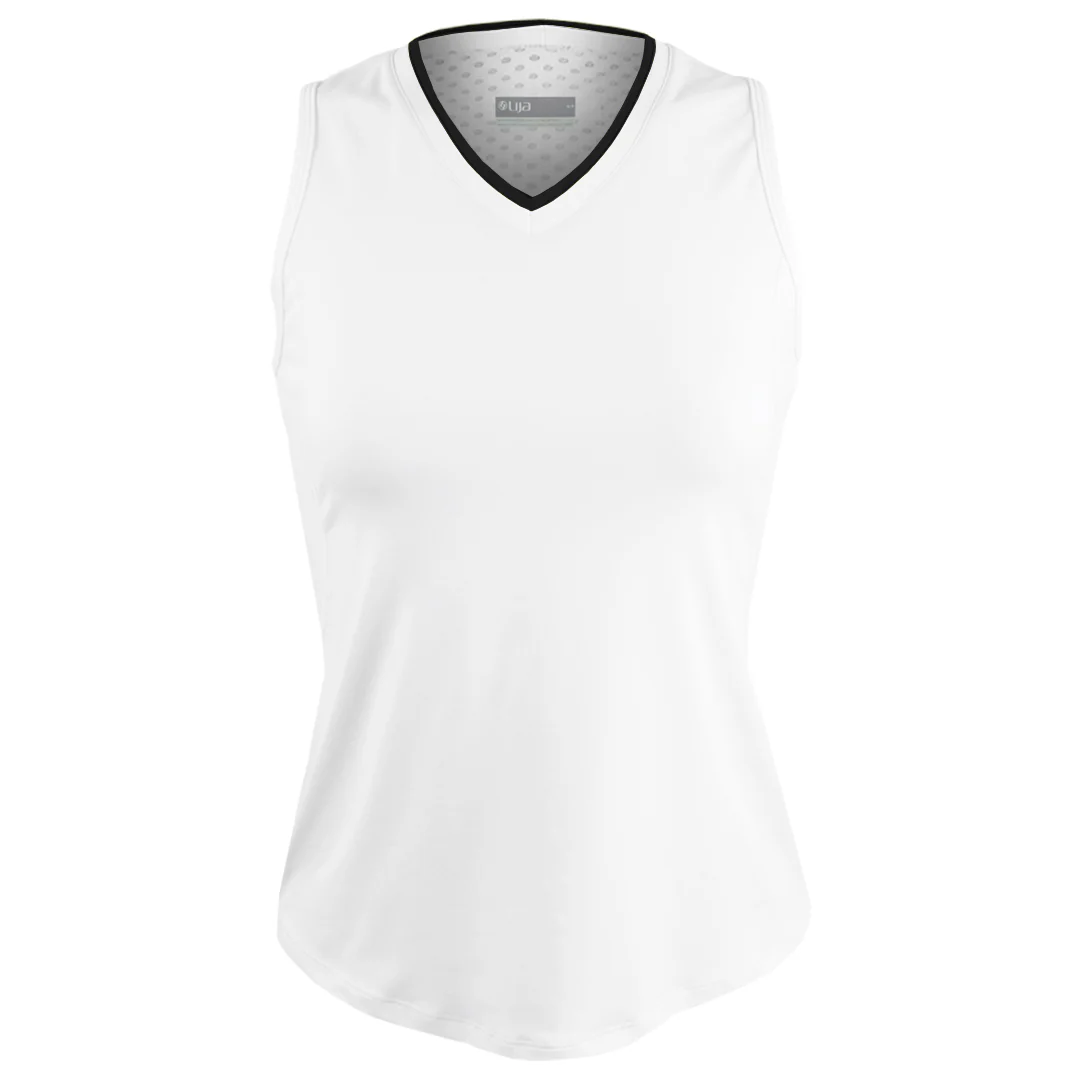 Lija Women's Must Haves Victory Tank - White/Black