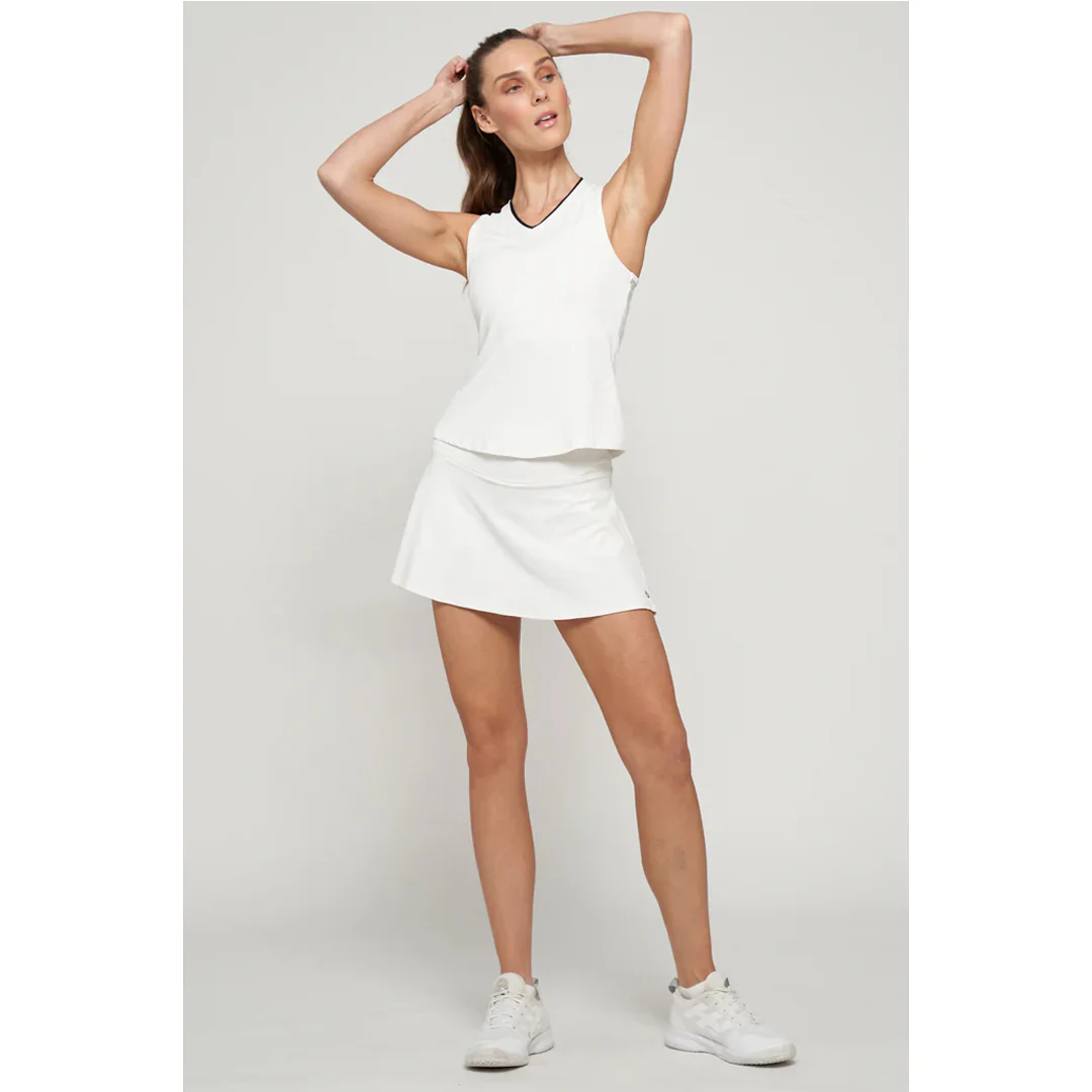Lija Women's Must Haves Victory Tank - White/Black - Image 4