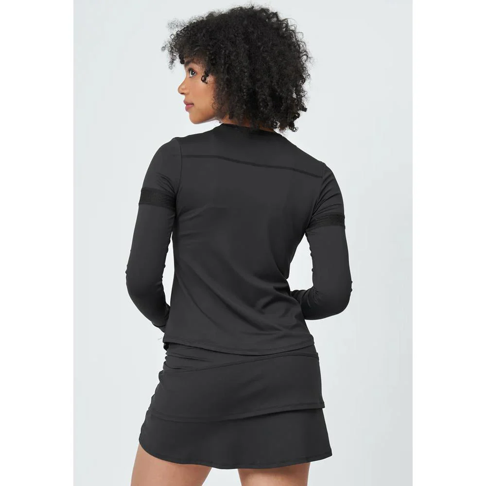Lija Women's Pacer Longsleeve - Black - Image 4