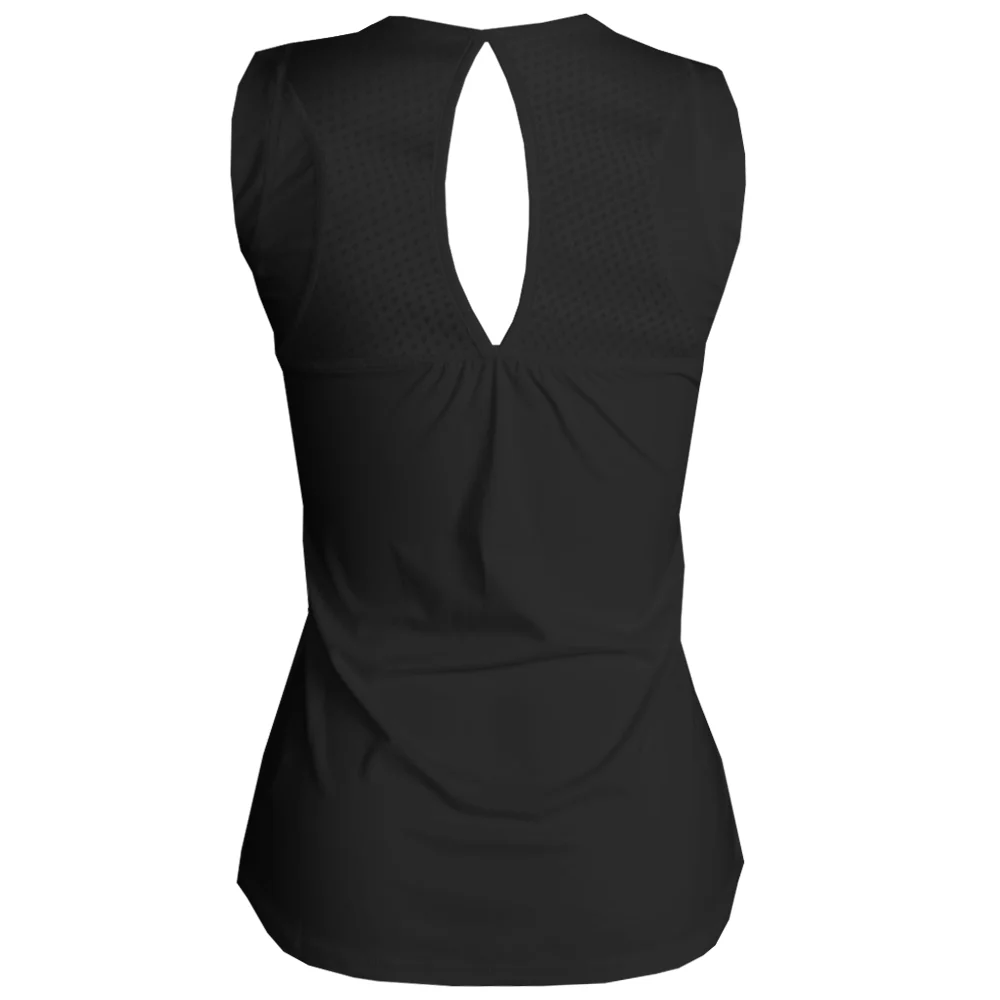 Lija Women's Power Tank - Black - Image 2