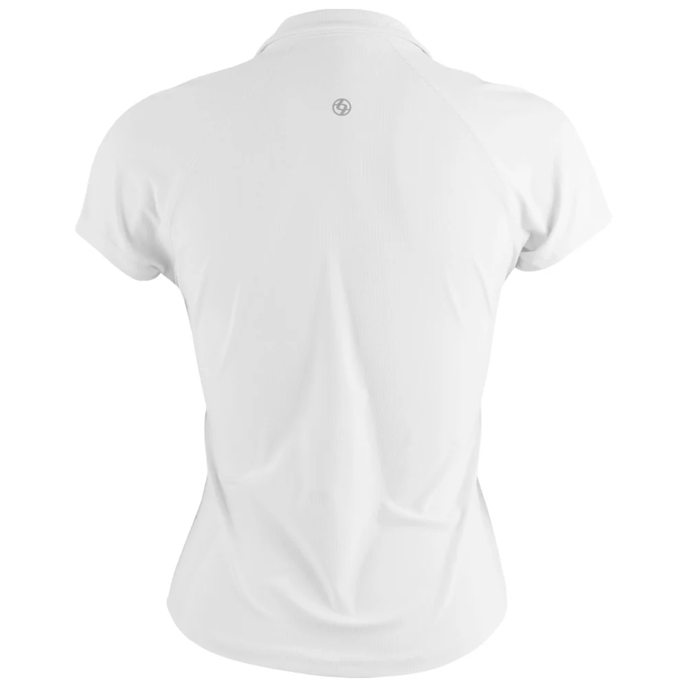 Lija Women's Sly Zip Mock Top - White - Image 2