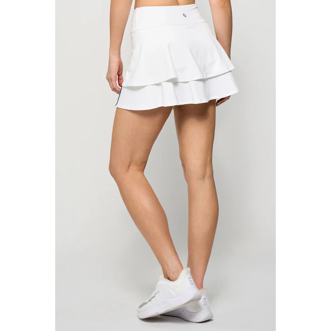 Lija Women's The One To Beat Ally 14" Skort - White - Image 4