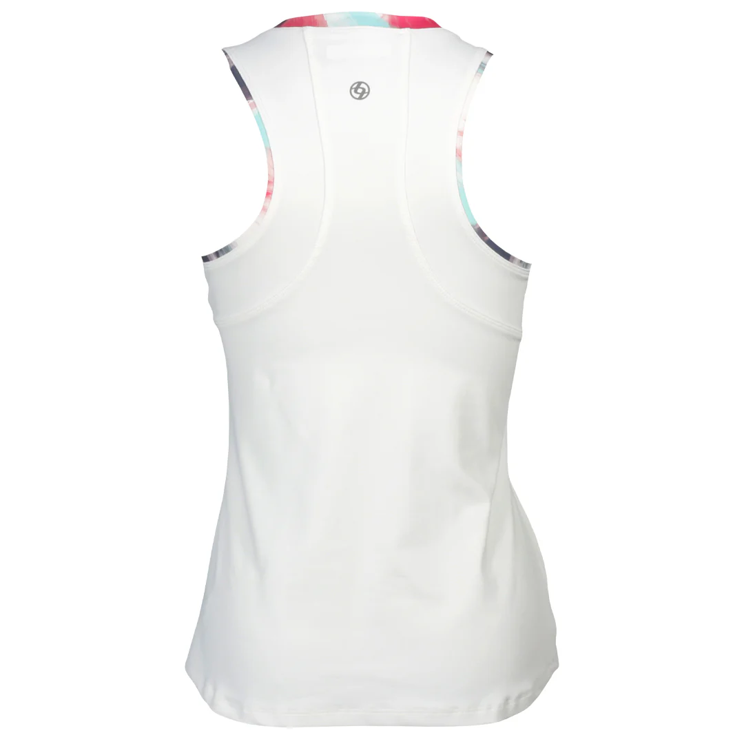 Lija Women's The One To Beat Gracey Tank - White/Multi - Image 2