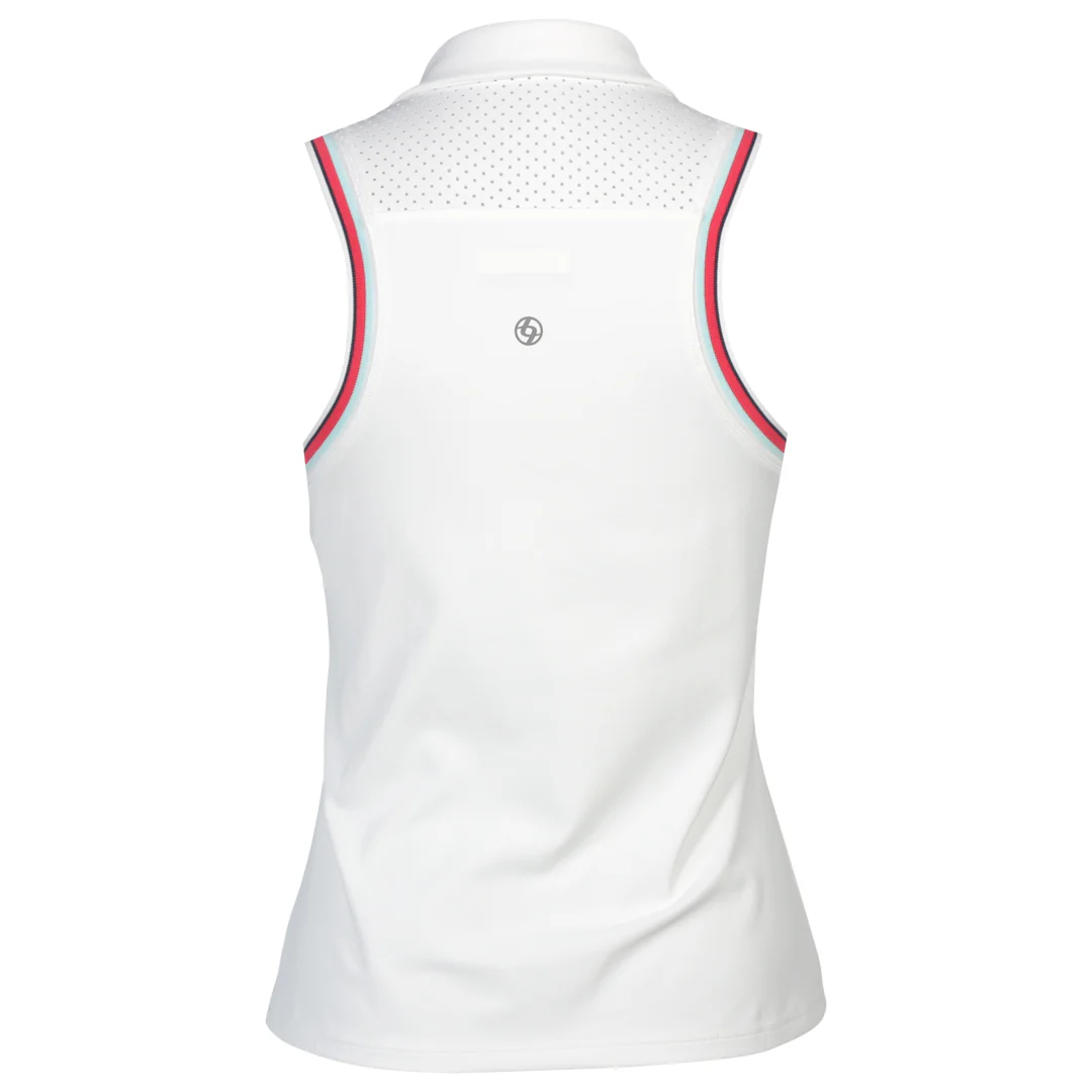 Lija Women's The One To Beat Slice Polo - White - Image 2