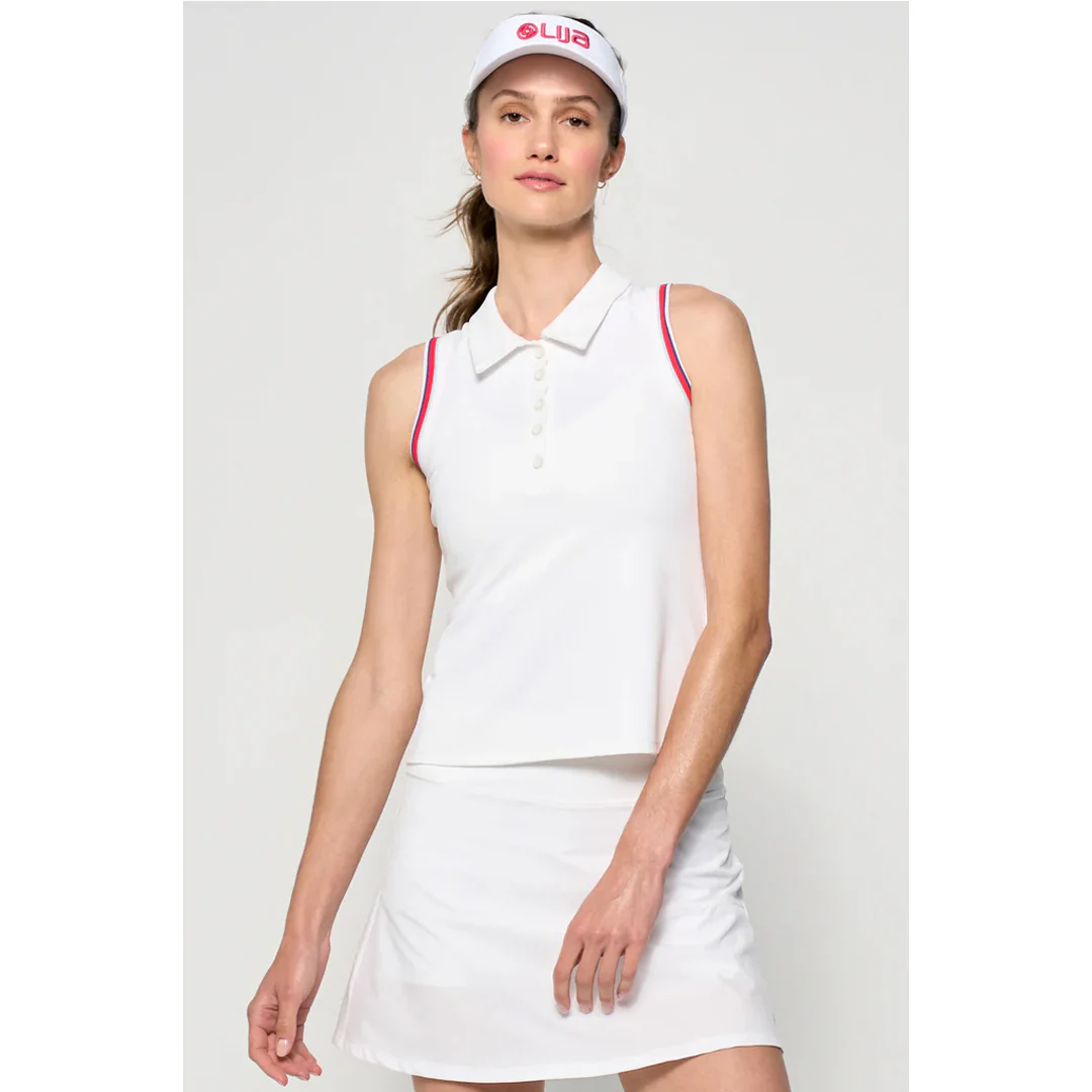 Lija Women's The One To Beat Slice Polo - White - Image 3