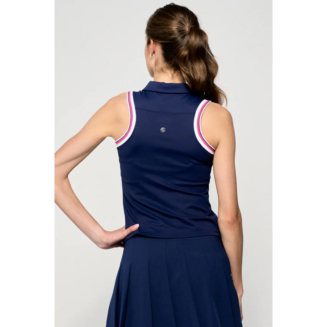Lija Women's The One To Beat Slice Polo - Marine - Image 4