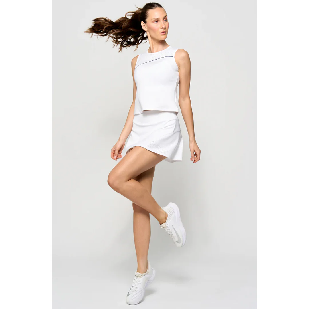 Lija Women's The One To Beat Sporty Tank - White - Image 5