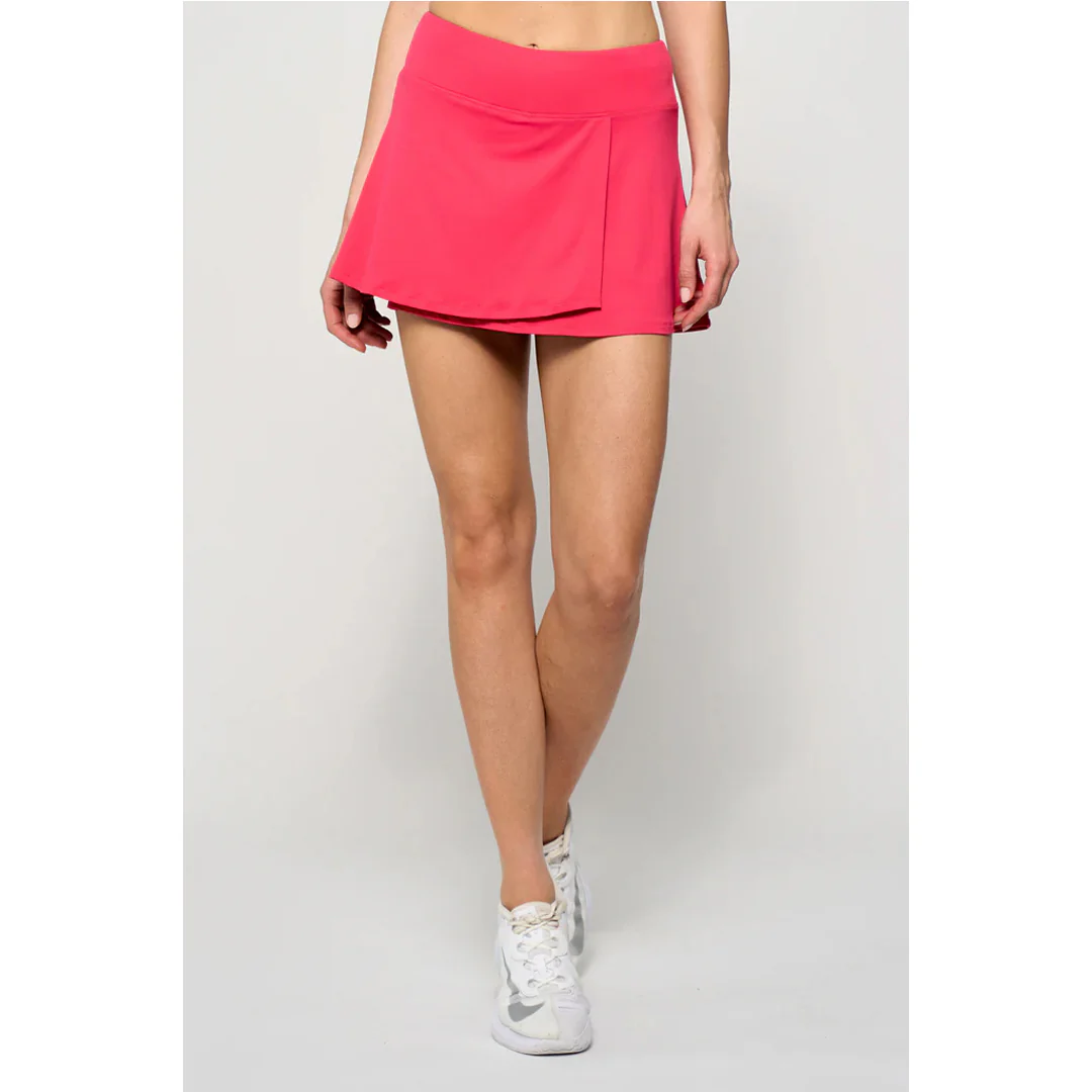 Lija Women's The One To Beat Tiebreak 13" Skort - Raspberry - Image 3