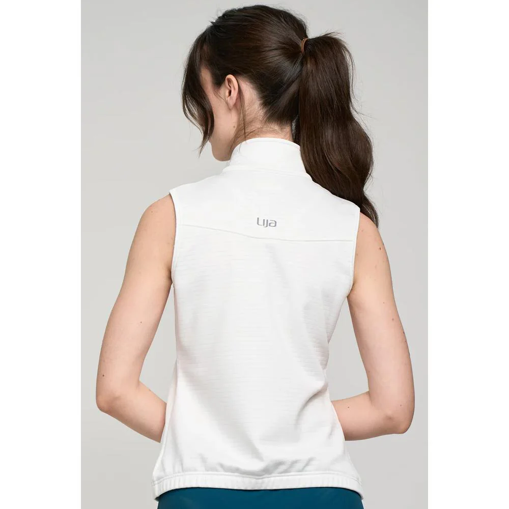 Lija Women's Time To Shine Wind Vest - White - Image 4