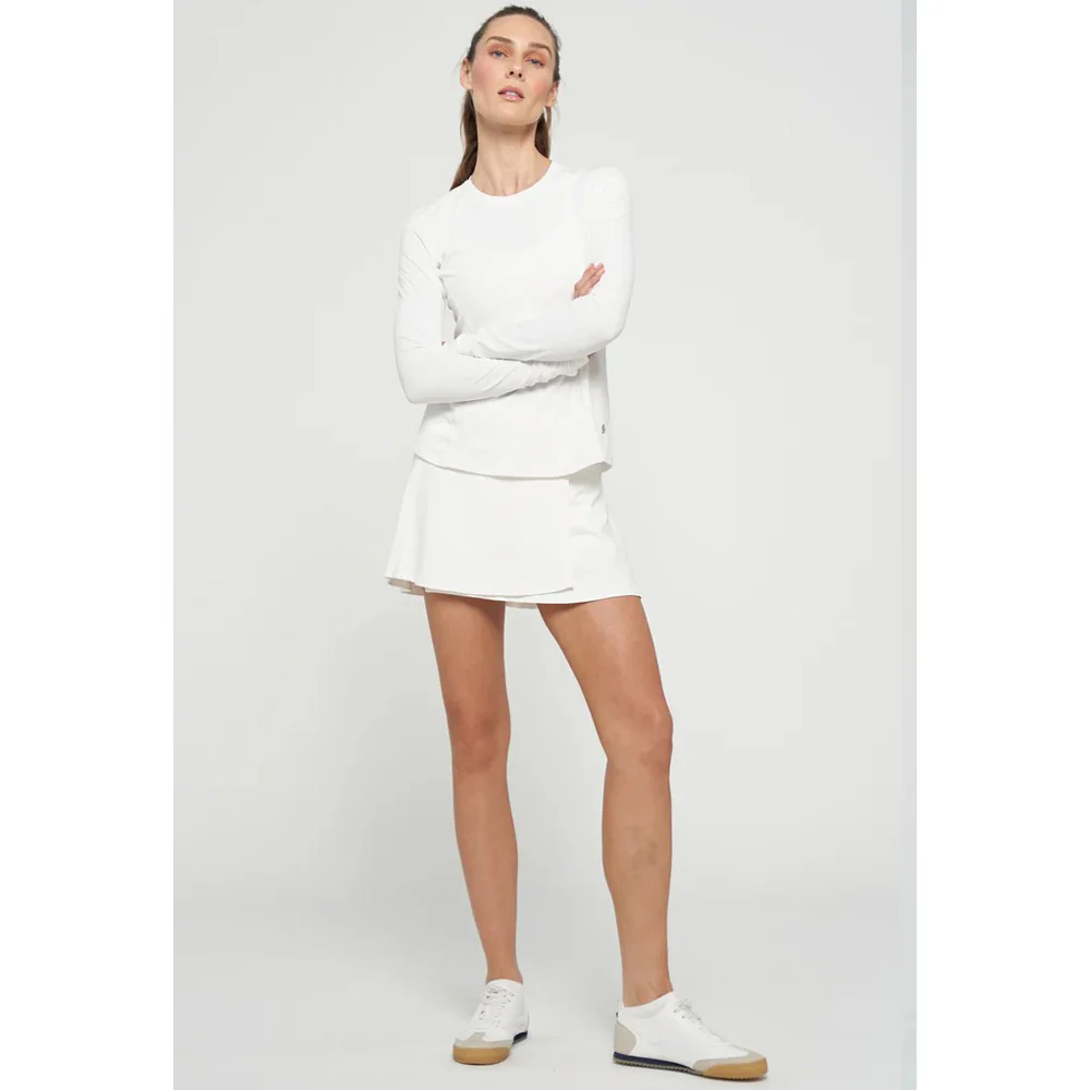 Lija Women's Titan Longsleeve Top - White - Image 6