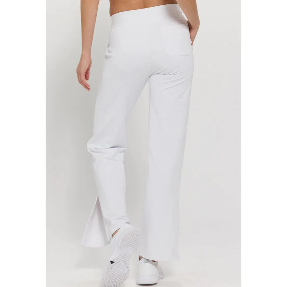 Lija Women's Wide Leg Pant - White - Image 3