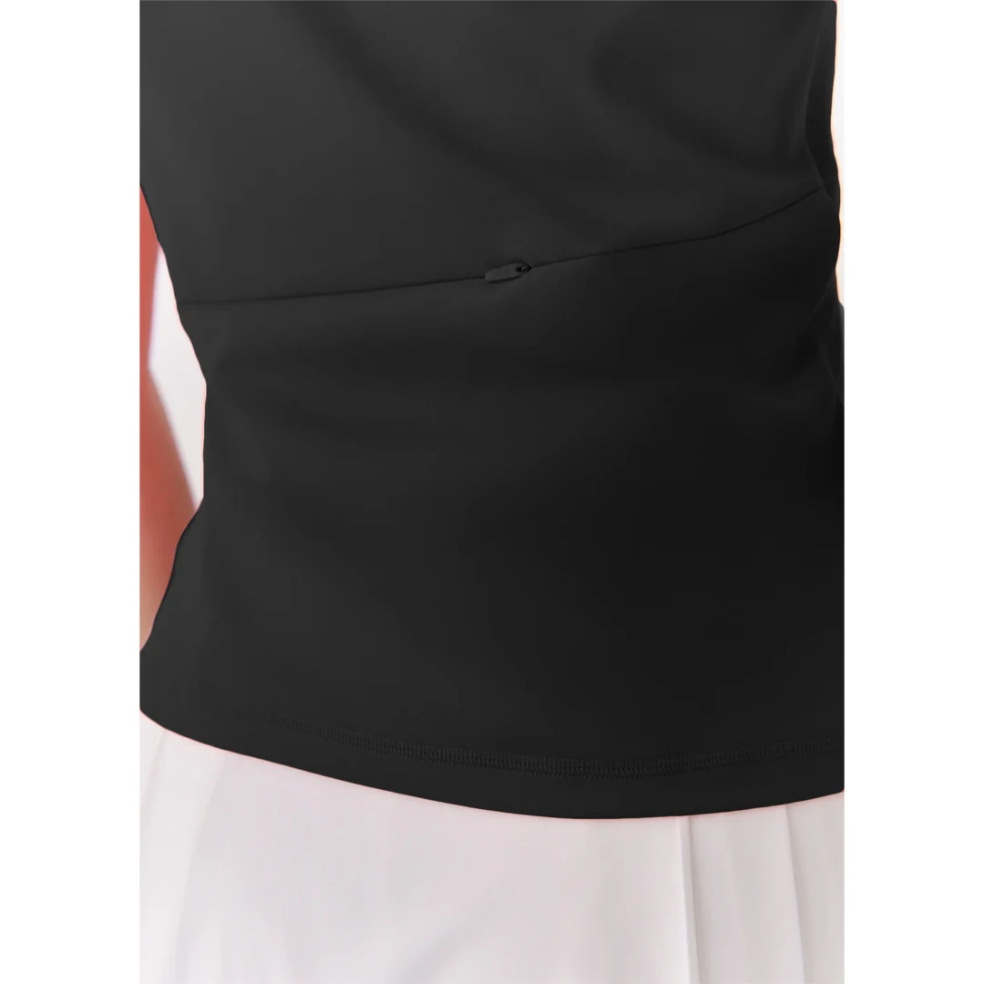 Lole Women's Step Up Sleeveless Polo - Black - Image 4