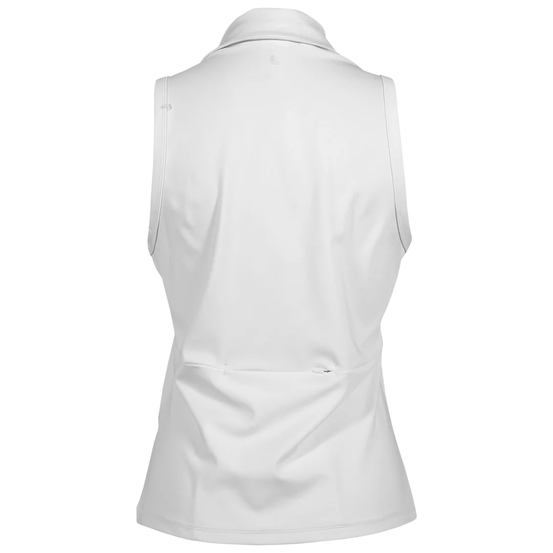 Lole Women's Step Up Sleeveless Polo - White - Image 2