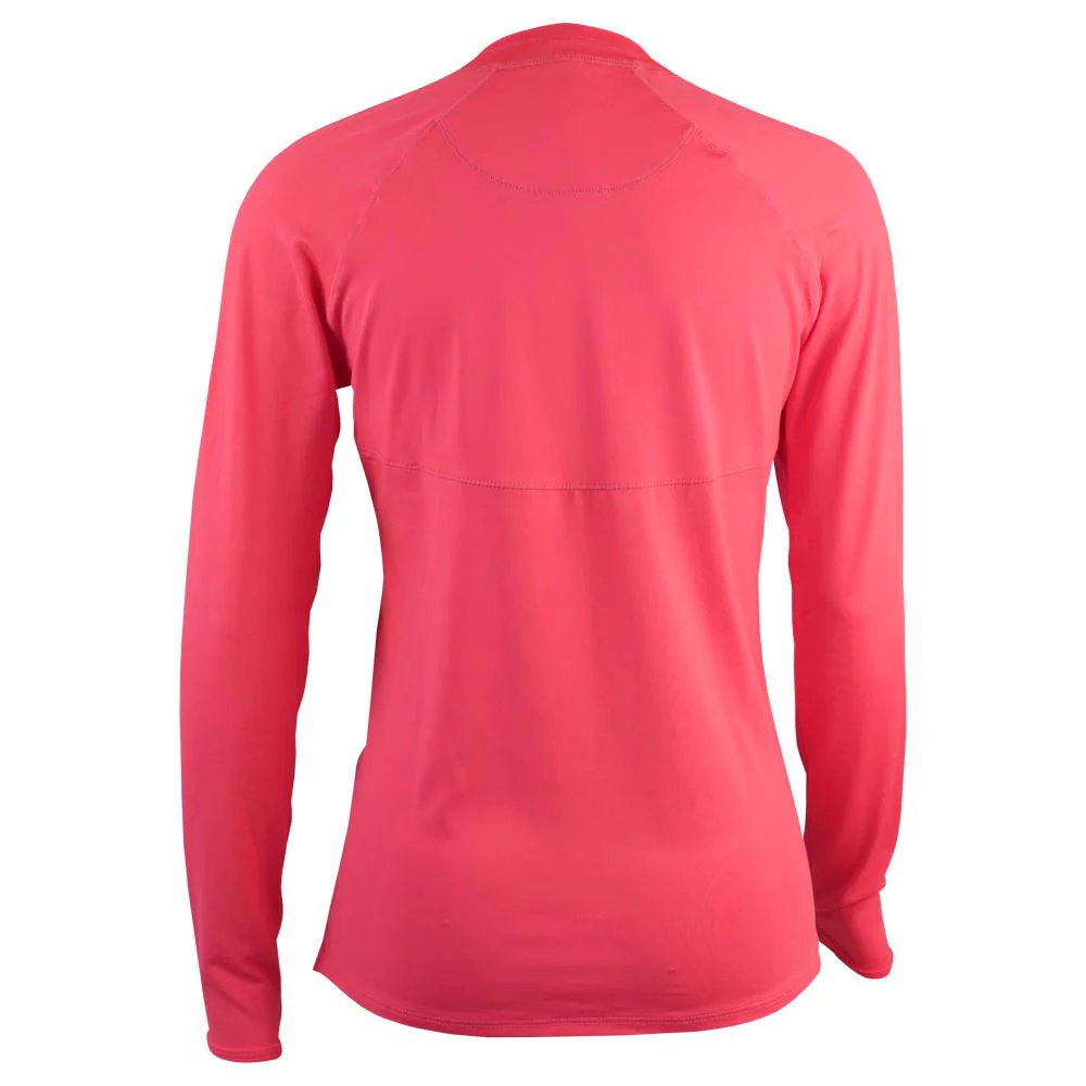 Lucky in Love Women's Essentials High Low Breezy Longsleeve - Coral - Image 2