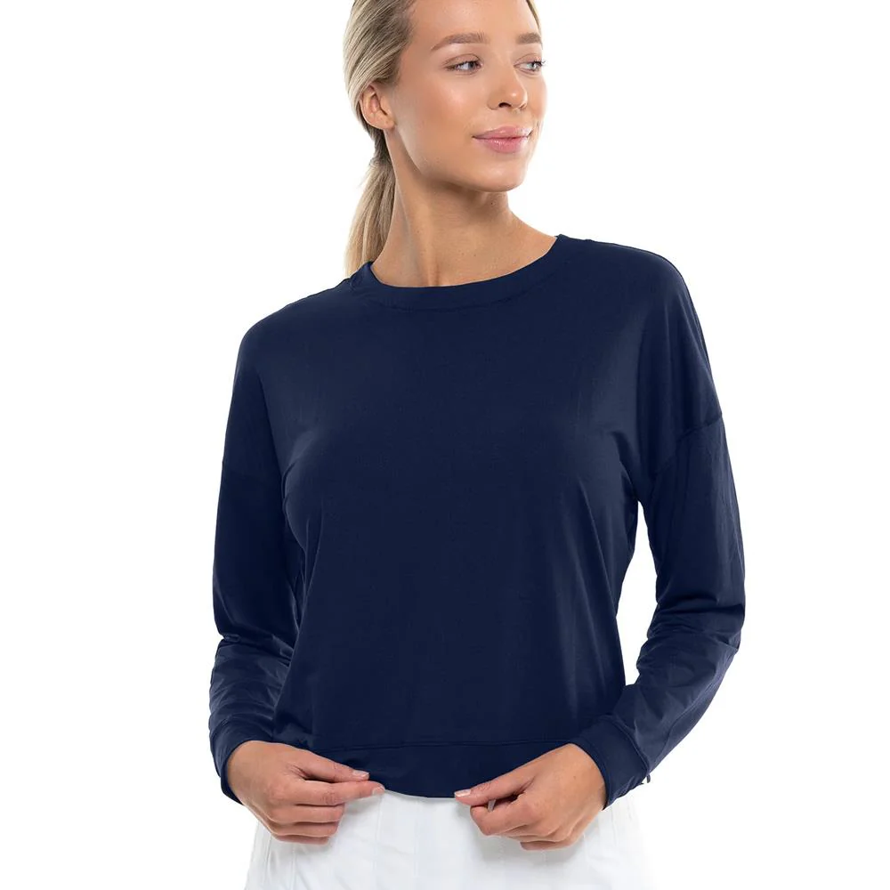 Lucky in Love Women's Essentials Hype Longsleeve - Midnight - Image 3