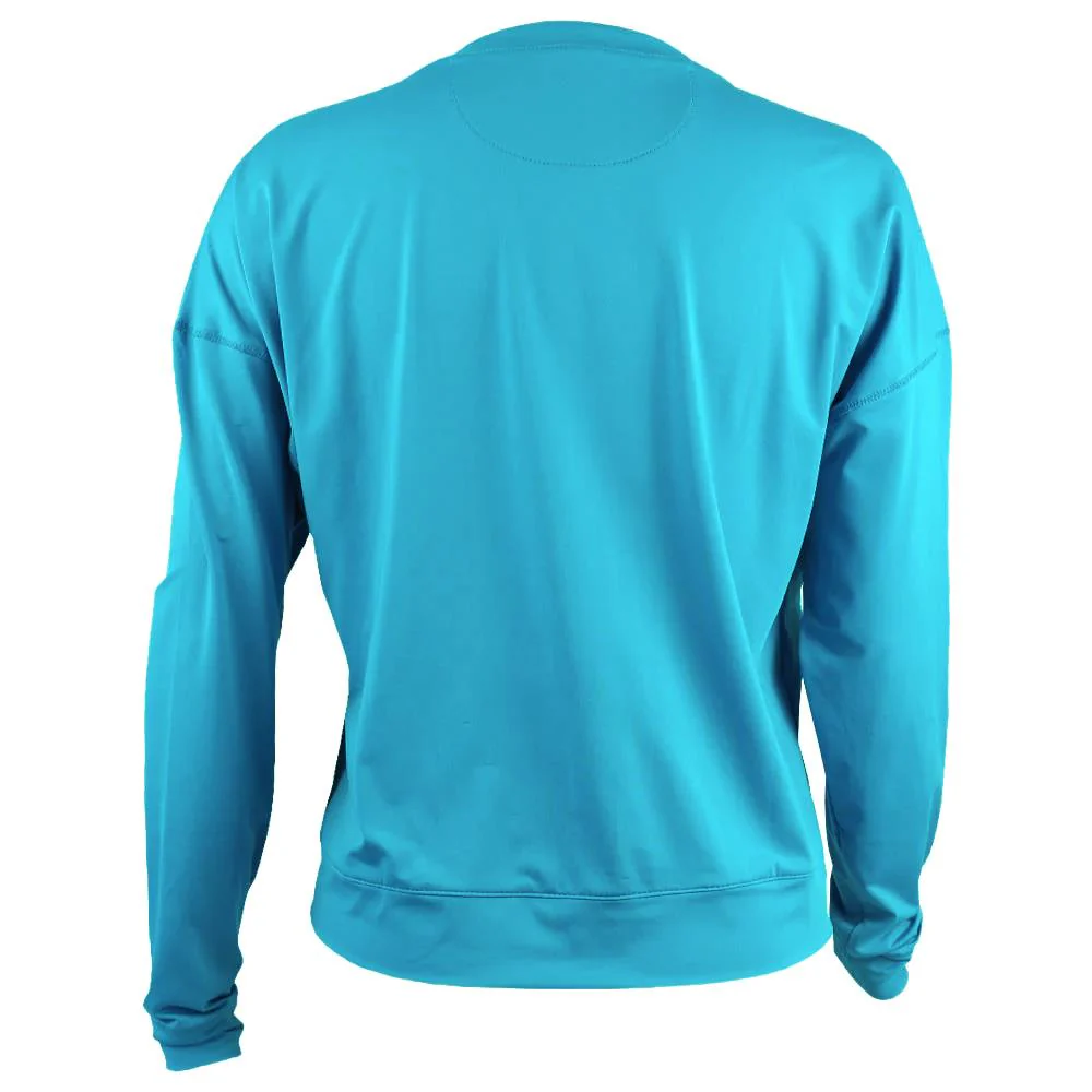 Lucky in Love Women's Essentials Hype Longsleeve - Parrot Blue - Image 2