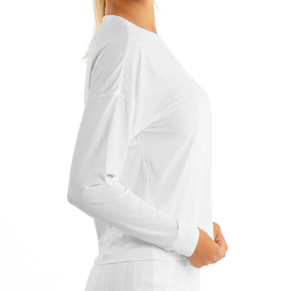 Lucky in Love Women's Essentials Hype Longsleeve - White - Image 4