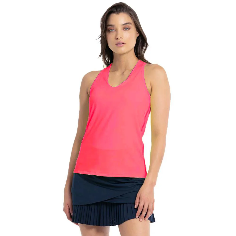 Lucky in Love Women's Essentials V-Neck Tank - Pink - Image 3