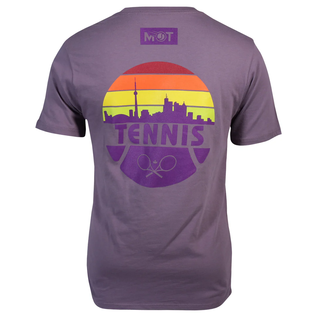 Merchant of Tennis Sunrise Tee - Purple - Image 2