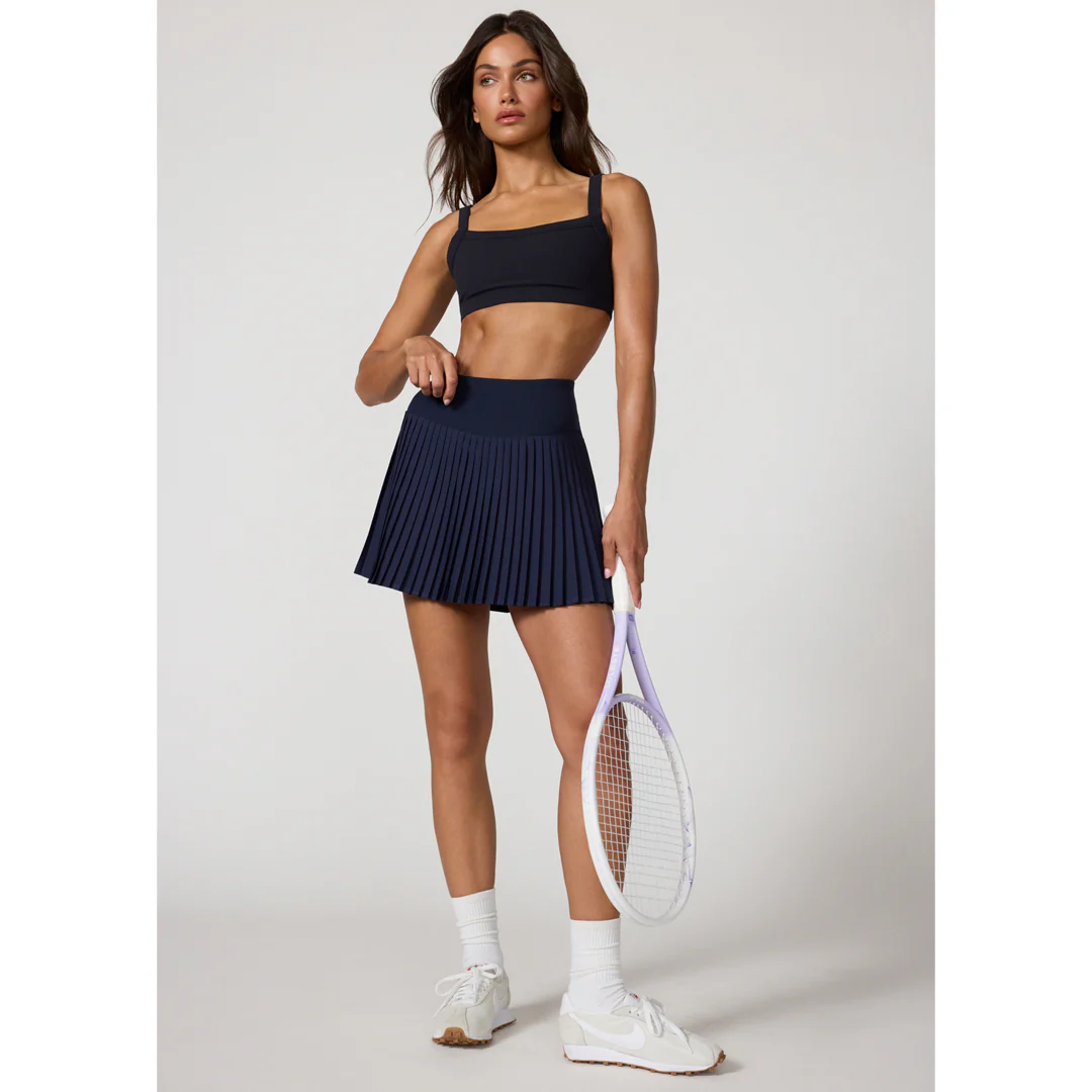 MPG Women's Club Micro Pleated Skort - Navy Blazer - Image 2