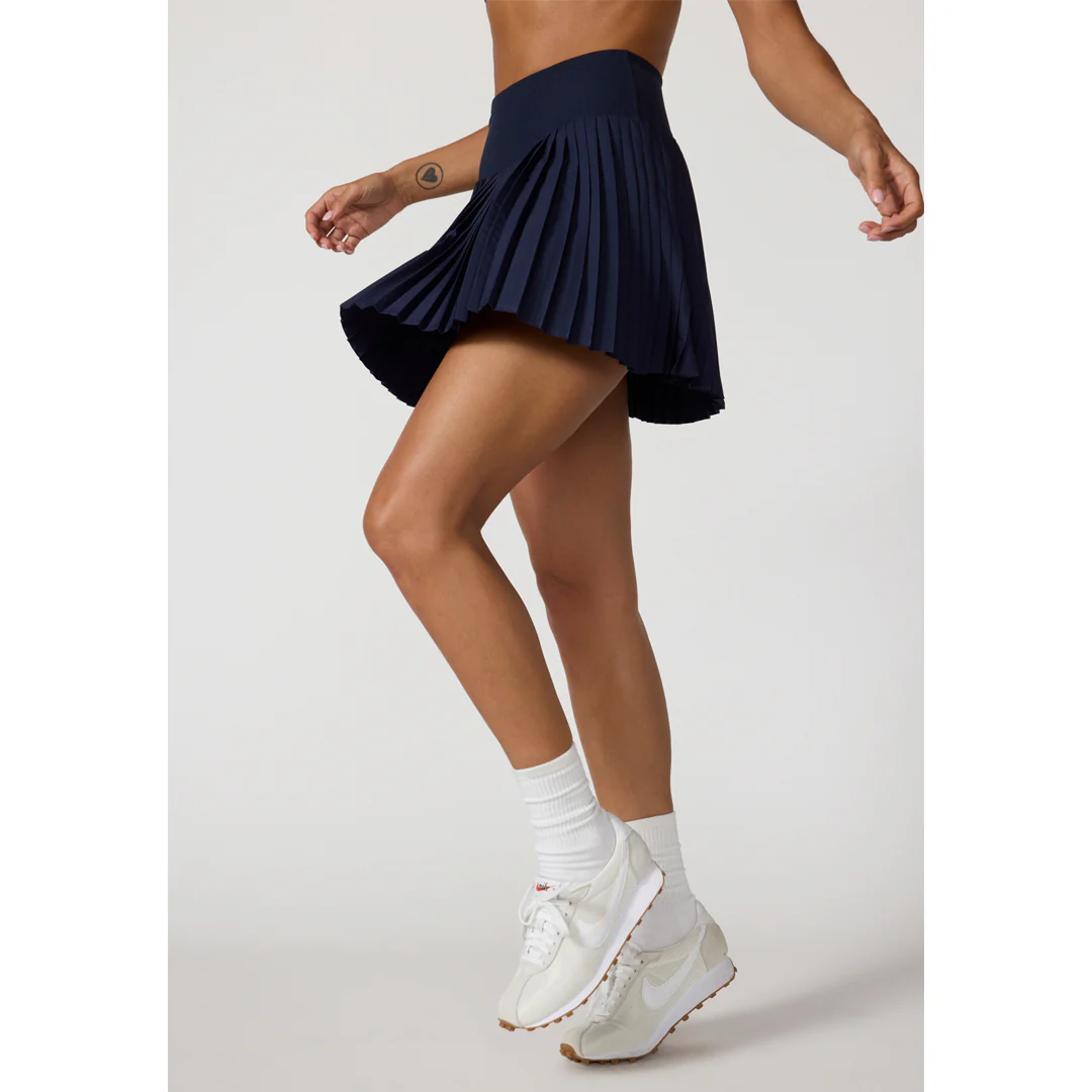 MPG Women's Club Micro Pleated Skort - Navy Blazer - Image 4