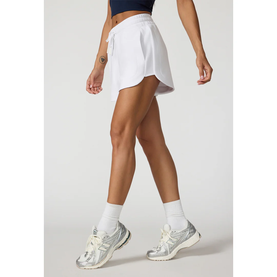 MPG Women's Dreamweave Retro Short - Brilliant White - Image 4