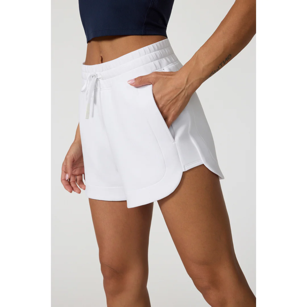 MPG Women's Dreamweave Retro Short - Brilliant White - Image 5