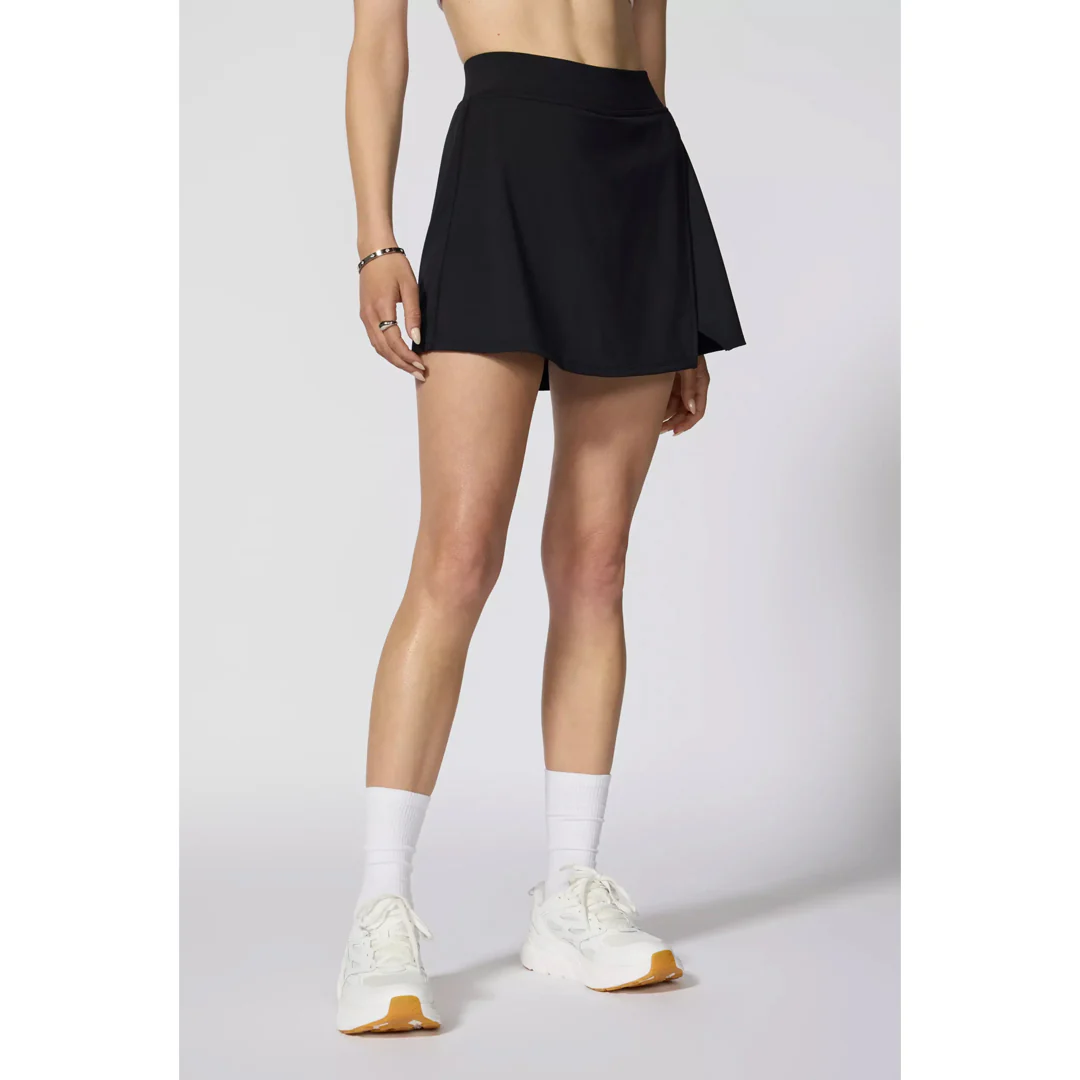 MPG Women's Vital Mid Rise Sport Skort - Black - Image 4