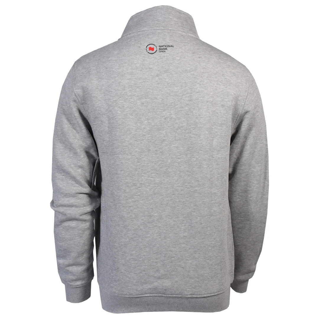 NBO Toronto Premium 1/4 Zip Sweatshirt - Grey - Image 2