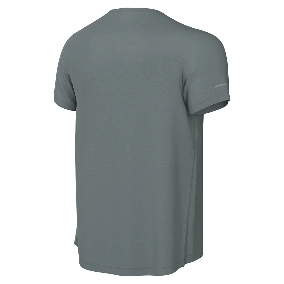 Nike Boys Miler Tee - Smoke Grey - Image 2