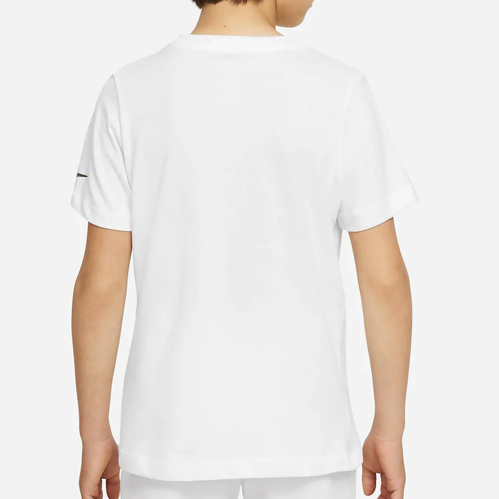 Nike Boys Rafa Tee - White - Image 3