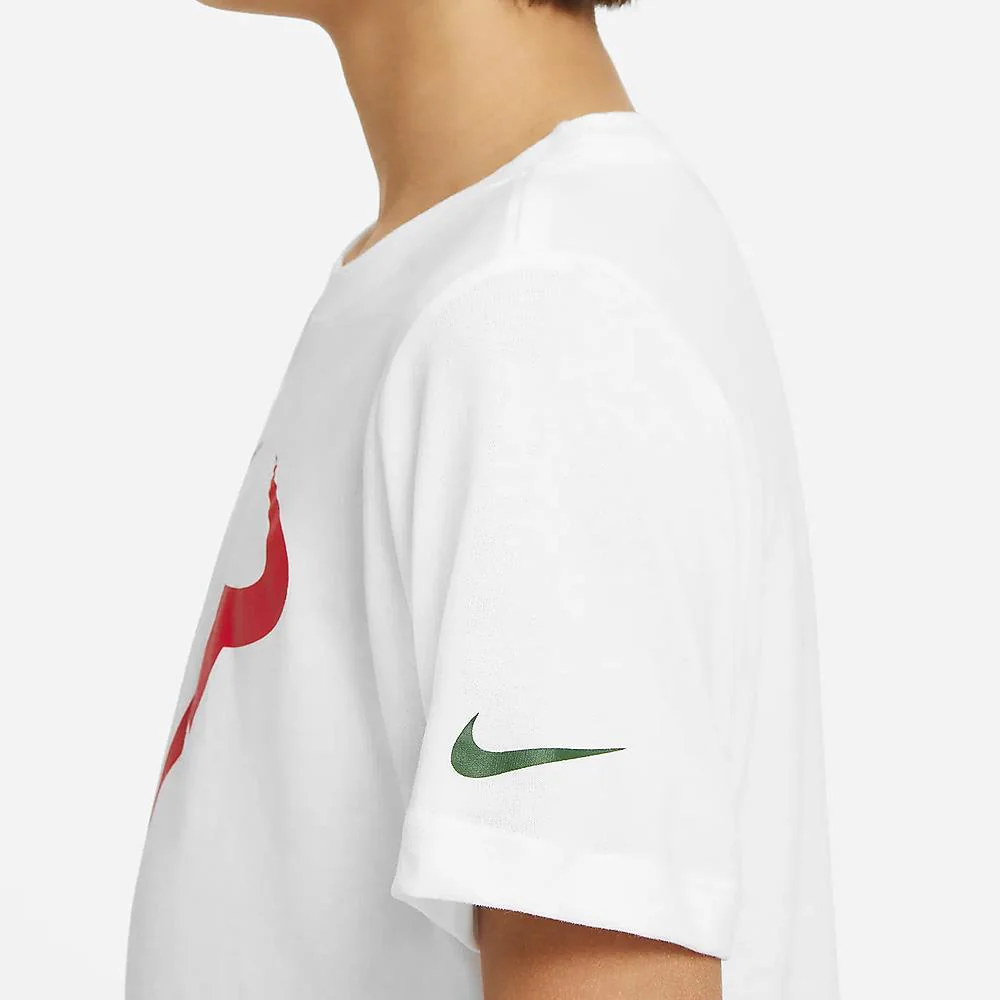 Nike Boys Rafa Tee - White - Image 4