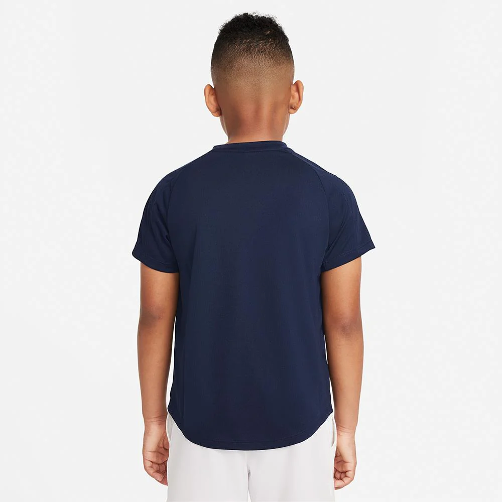 Nike Boys Victory Short Sleeve - Obsidian - Image 3