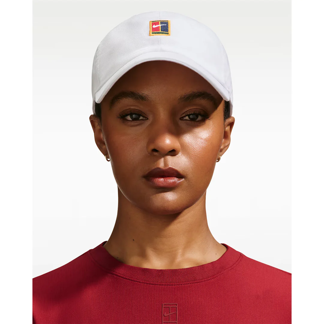 Nike DriFit Court Club Hat - White - Image 2