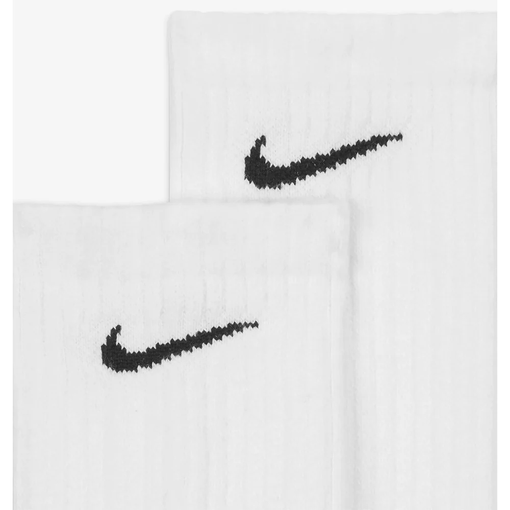 Nike Everyday Cushioned Crew 3 Pack Socks - White - Image 4