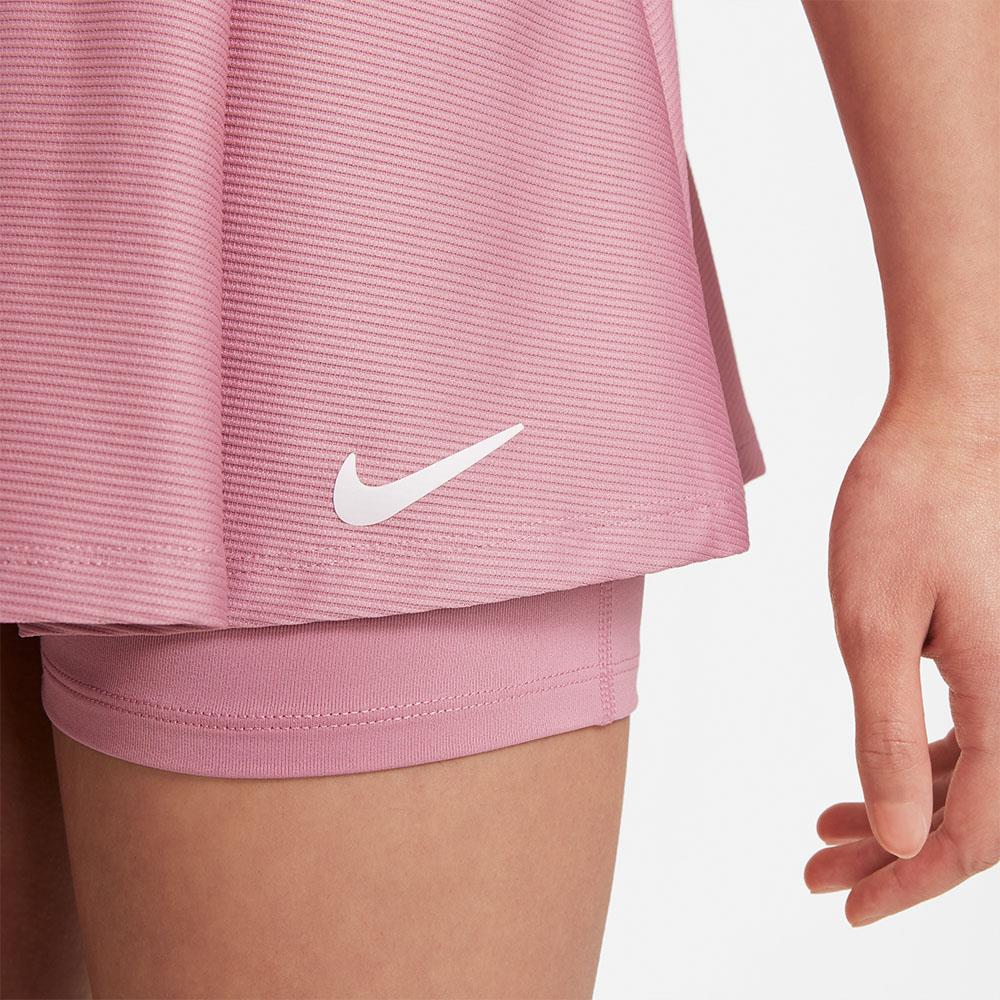Nike Girls Victory Flouncy Skirt - Elemental Pink - Image 5