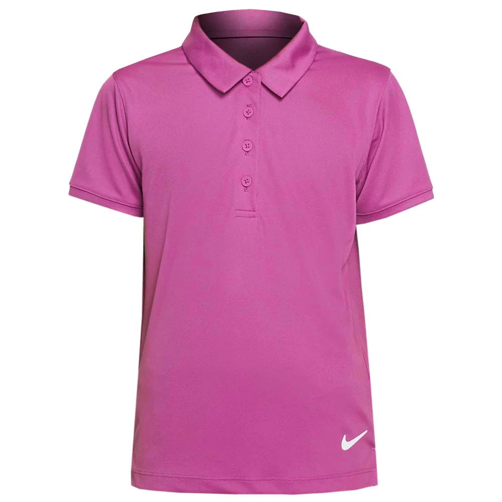 Nike Girls Victory Polo - Active Pink