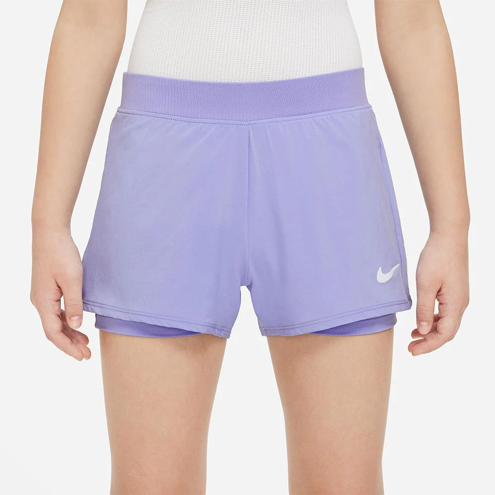 Nike Girls Victory Short - Light Thistle - Image 2