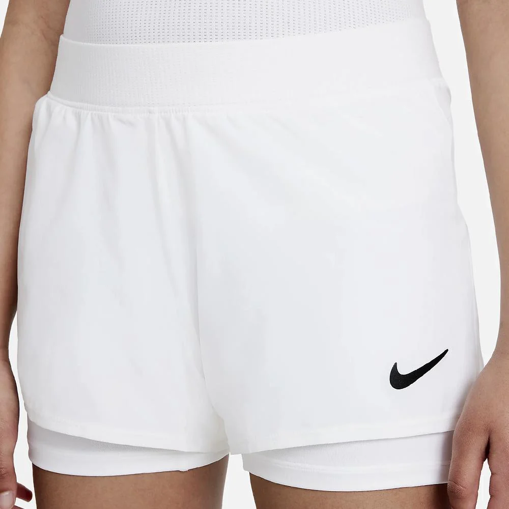 Nike Girls Victory Short - White - Image 2