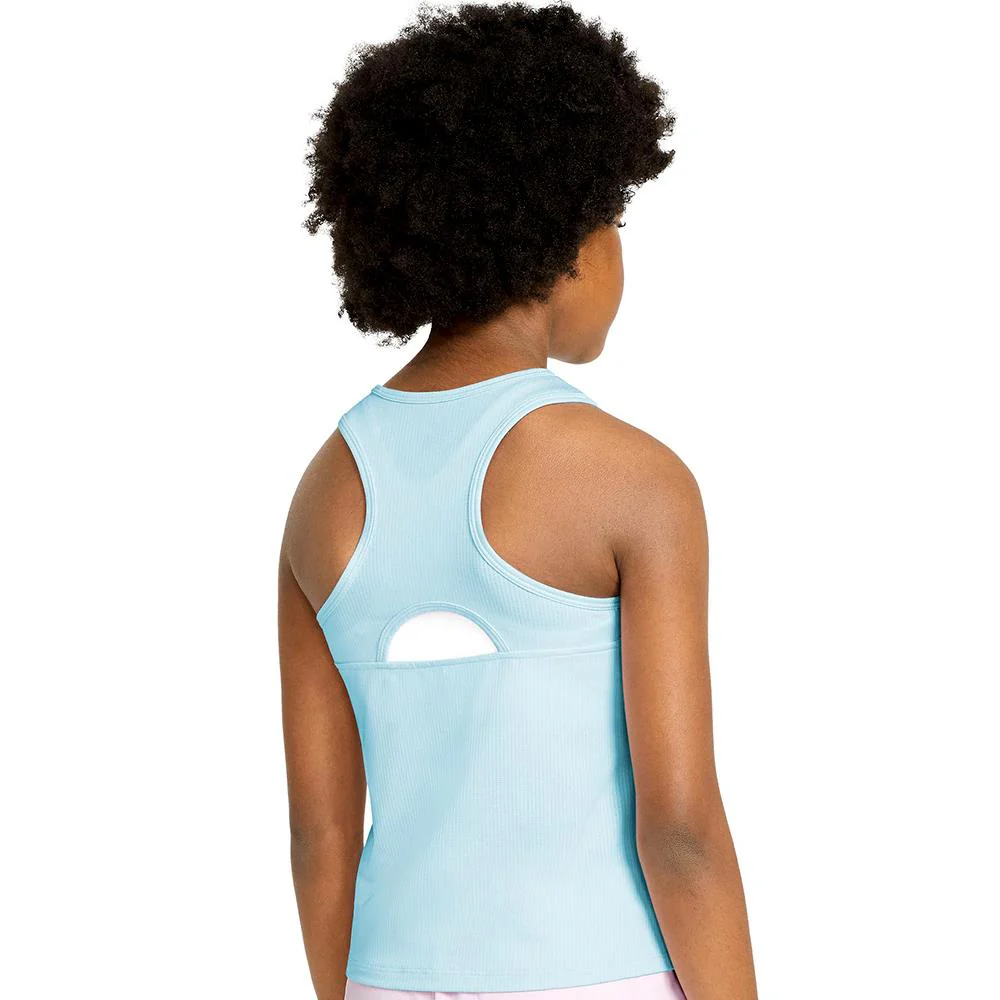 Nike Girls Victory Tank - Glacier Blue - Image 3