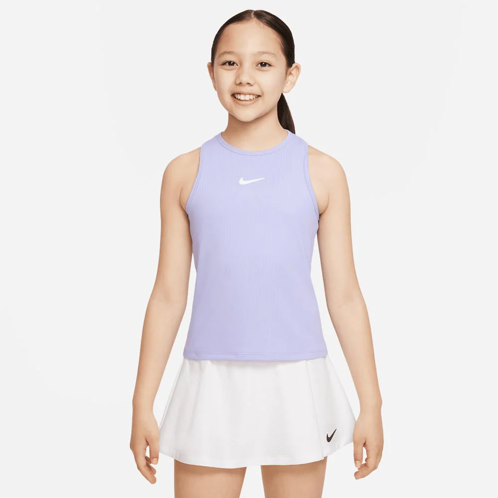 Nike Girls Victory Tank - Light Thistle - Image 2