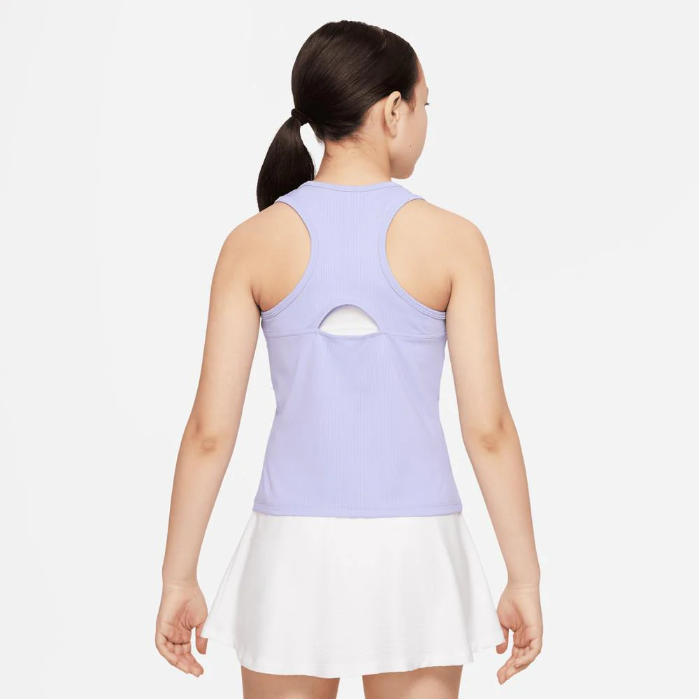 Nike Girls Victory Tank - Light Thistle - Image 3