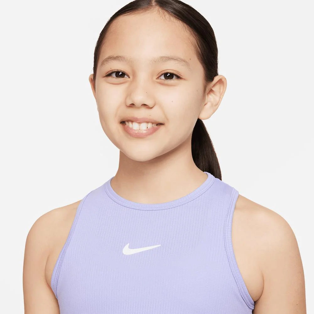 Nike Girls Victory Tank - Light Thistle - Image 4