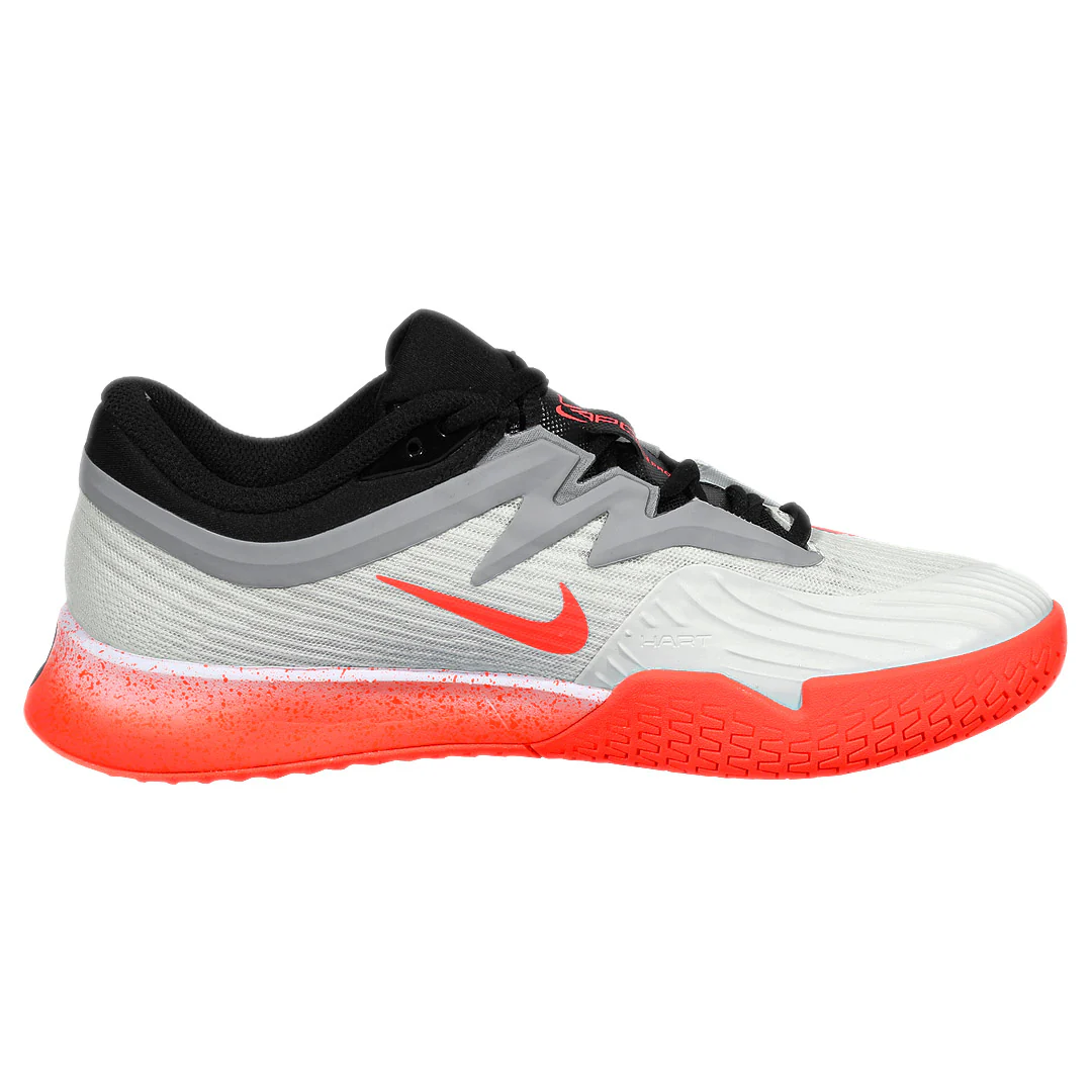 Nike Women's Air Zoom Vapor Pro 3 - Premium - Wolf Grey/Hot Lava - Image 2